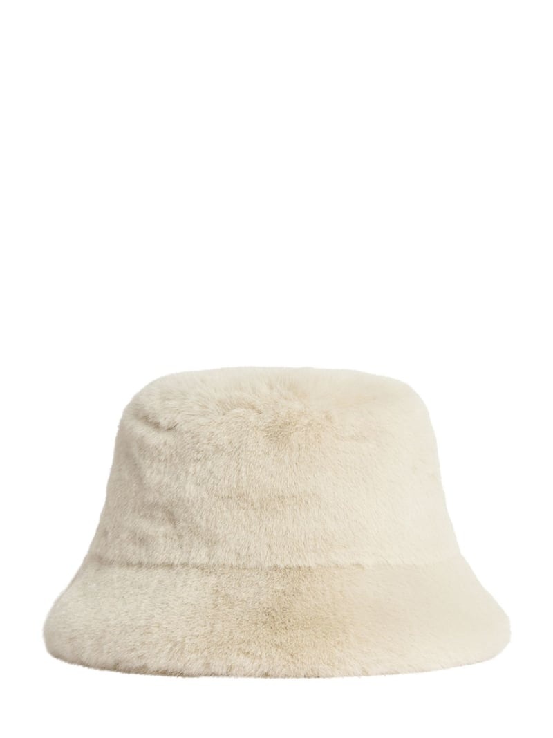 Wera faux soft teddy fur bucket hat - 7