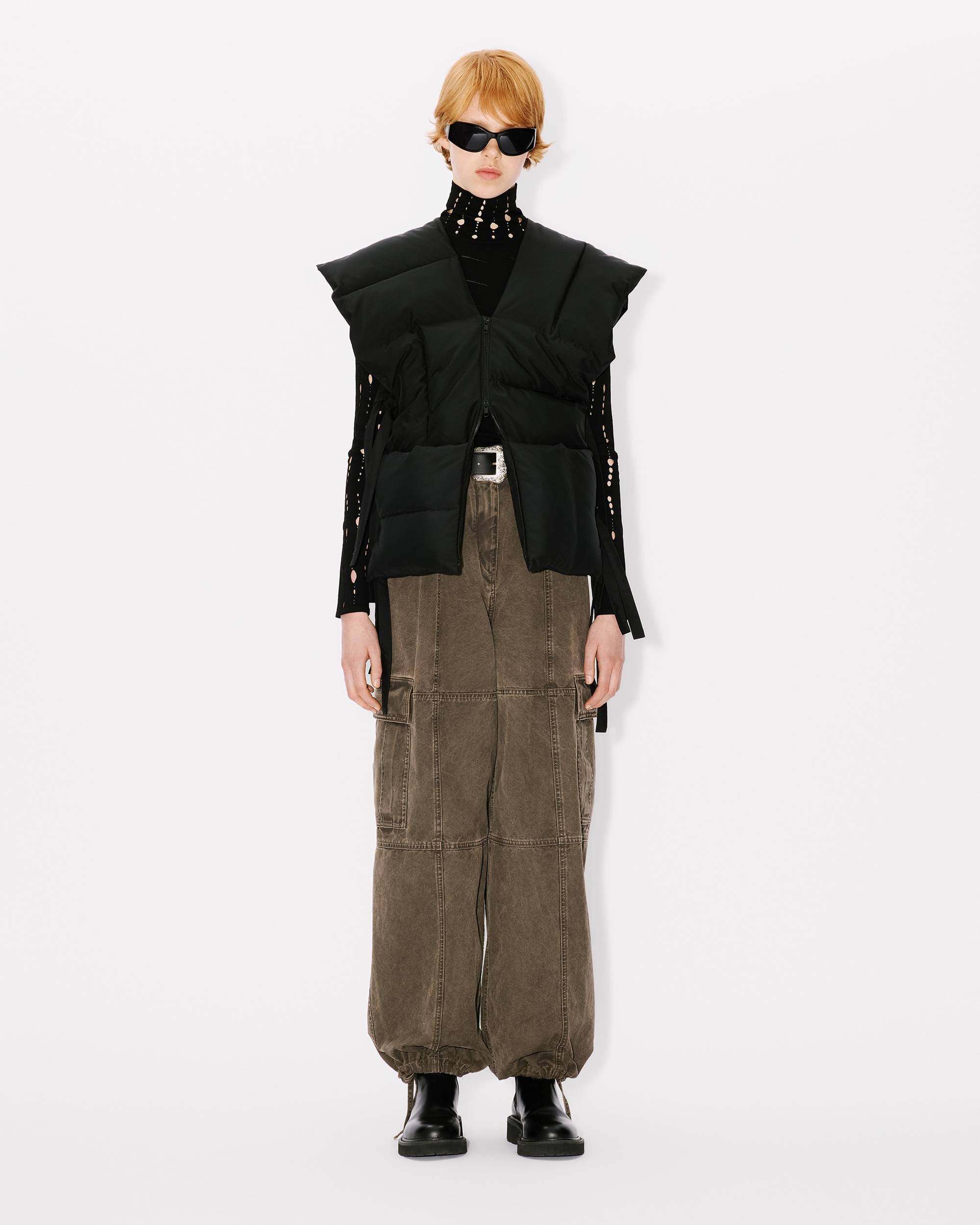 Sleeveless puffer jacket - 3