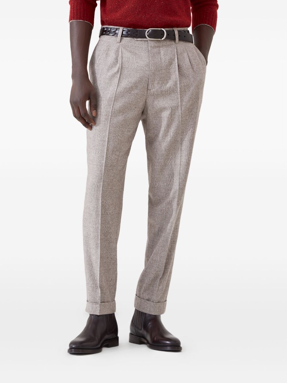 pleated tailored trousers - 3