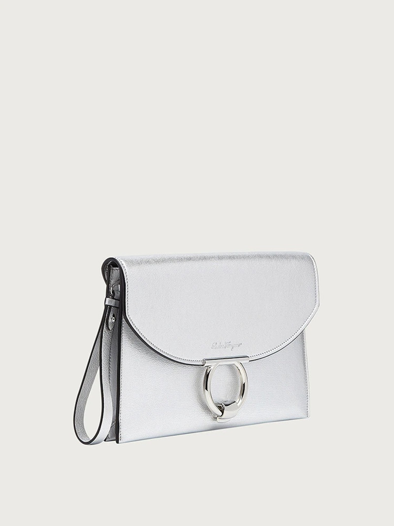 FERRAGAMO GANCINI CLUTCH outlook