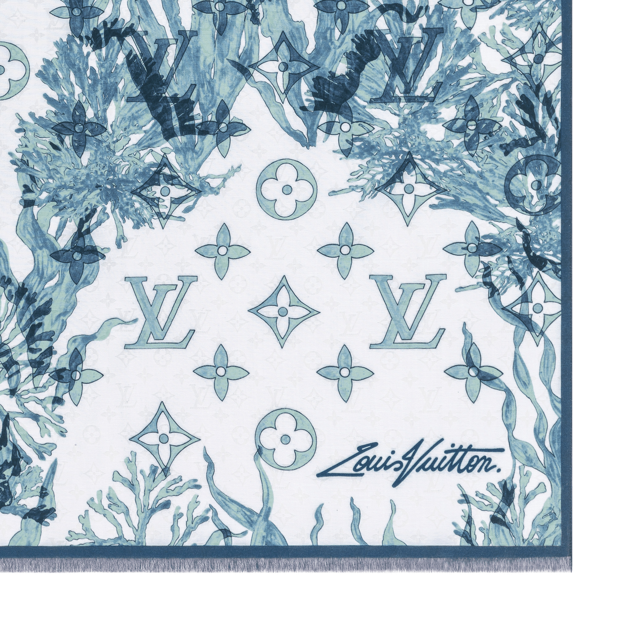 Monogram Aquagarden Stole - 4