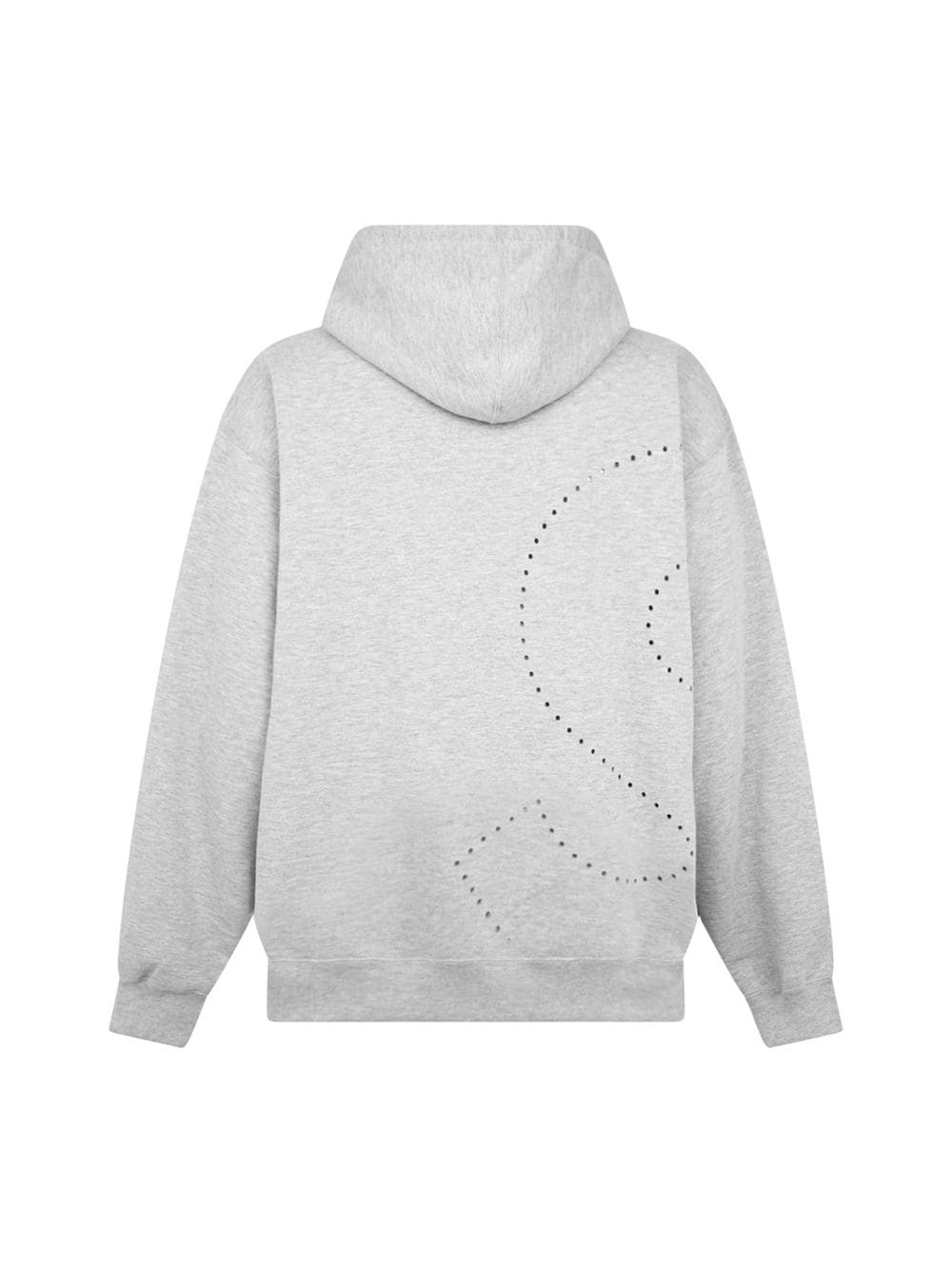 laser cut 'S' logo hoodie - 2