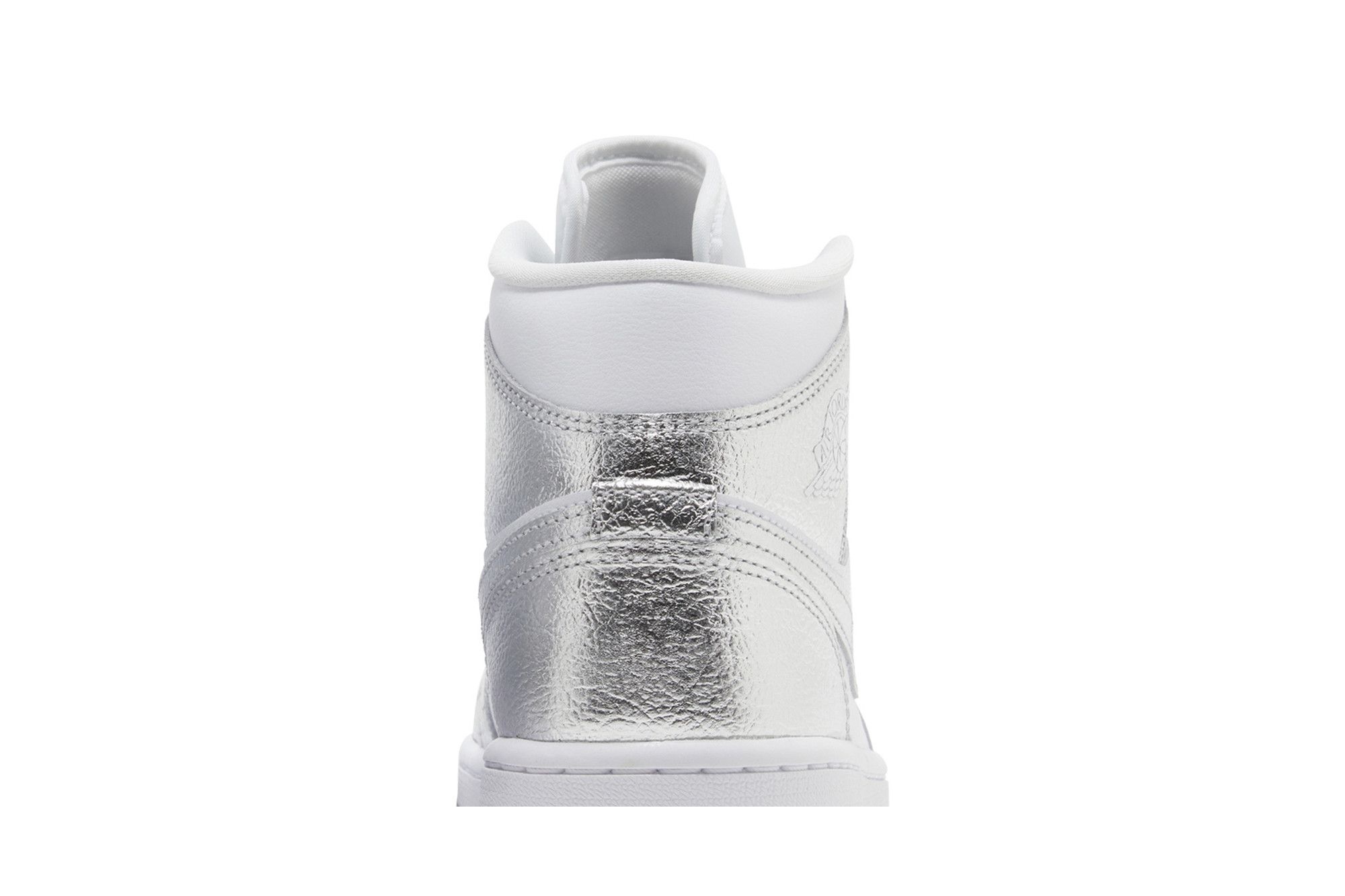 Wmns Air Jordan 1 Mid SE 'Metallic Silver' - 7