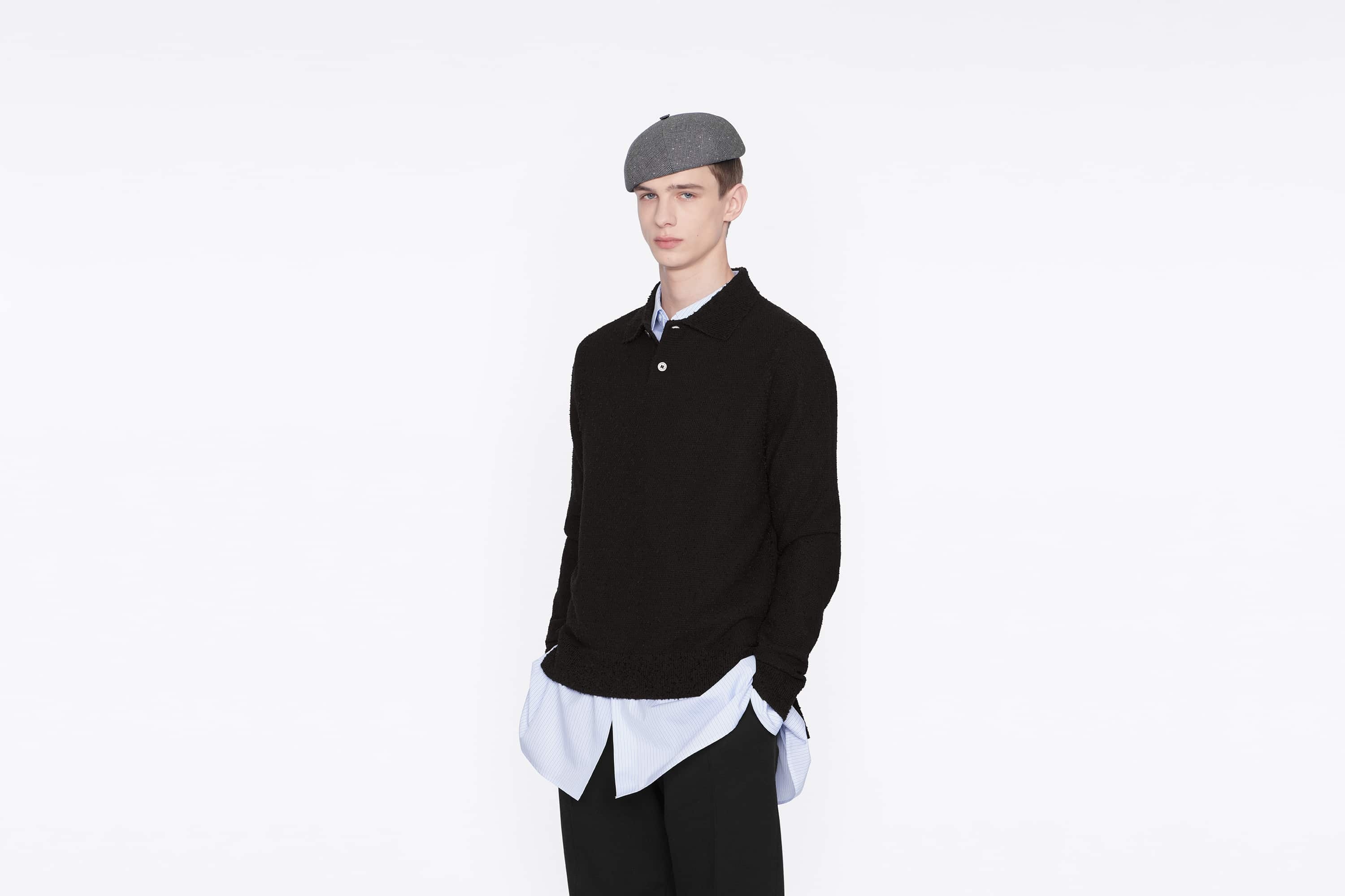 Long-Sleeved Polo Shirt - 7