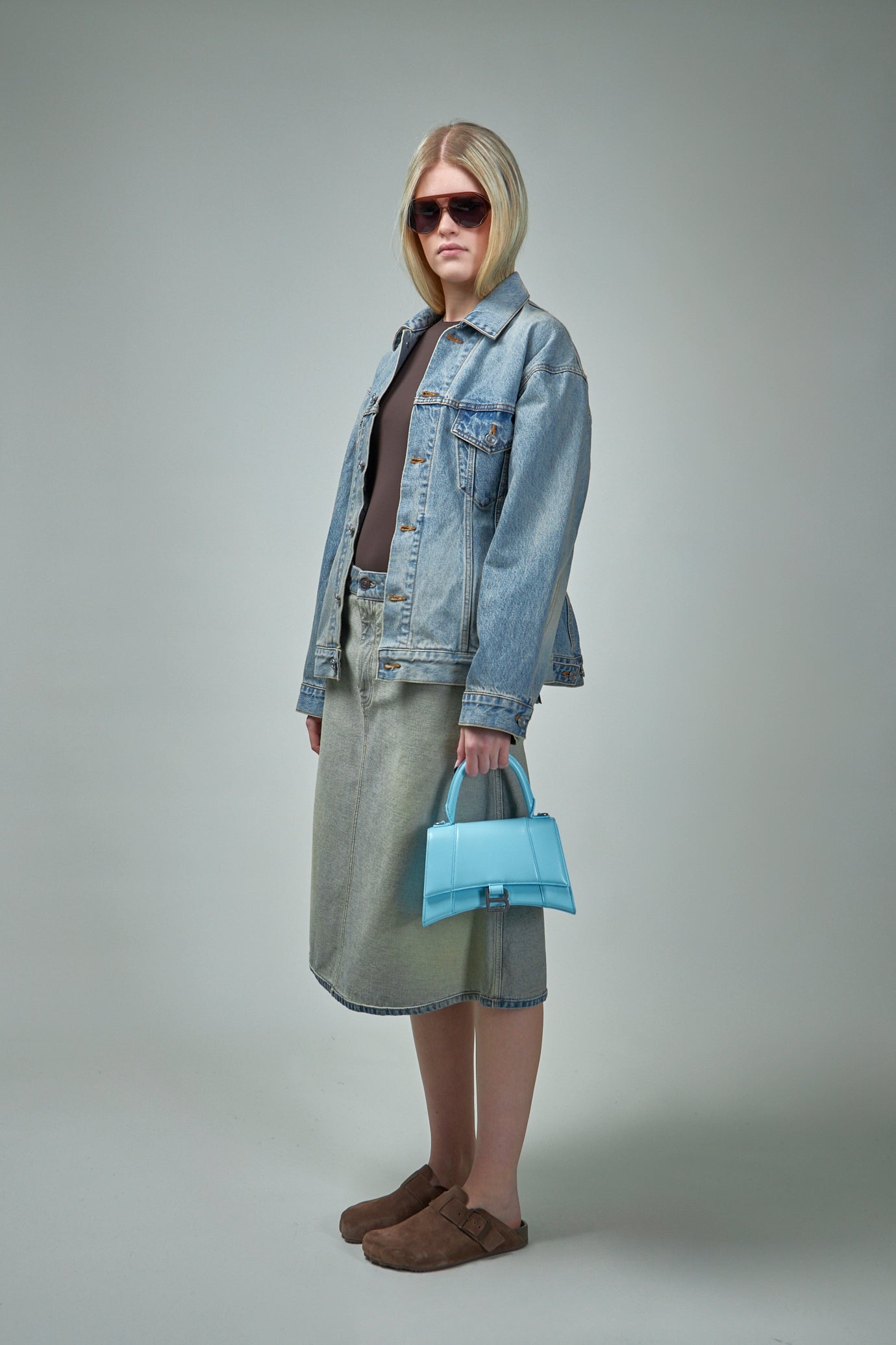 BALENCIAGA Inside-Out Skirt | labelsfashion | REVERSIBLE