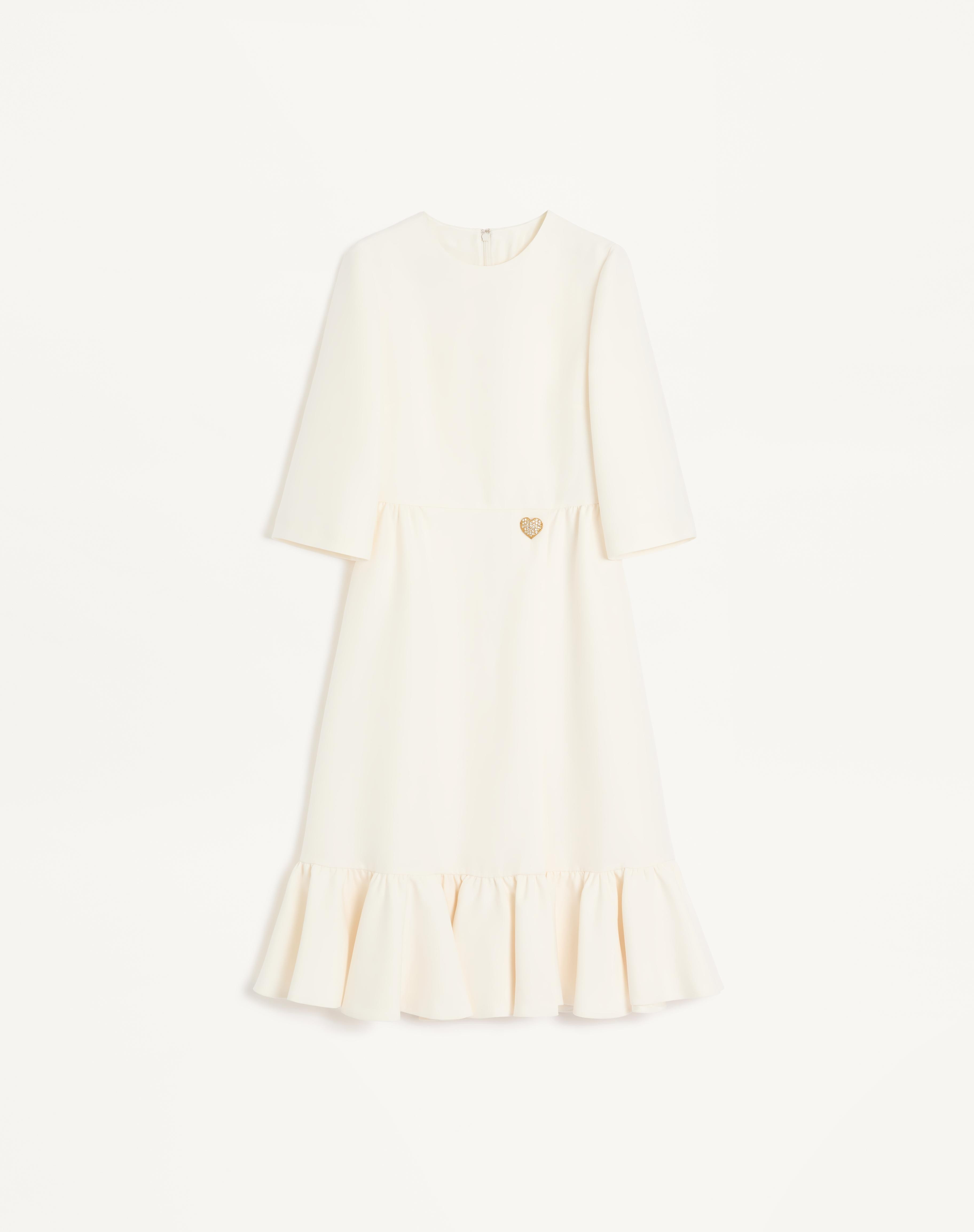 CREPE COUTURE MIDI DRESS - 1