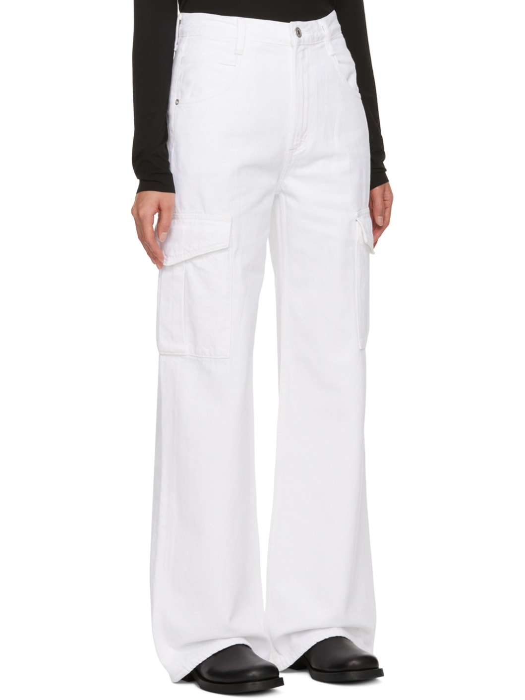 White Minka Jeans - 2