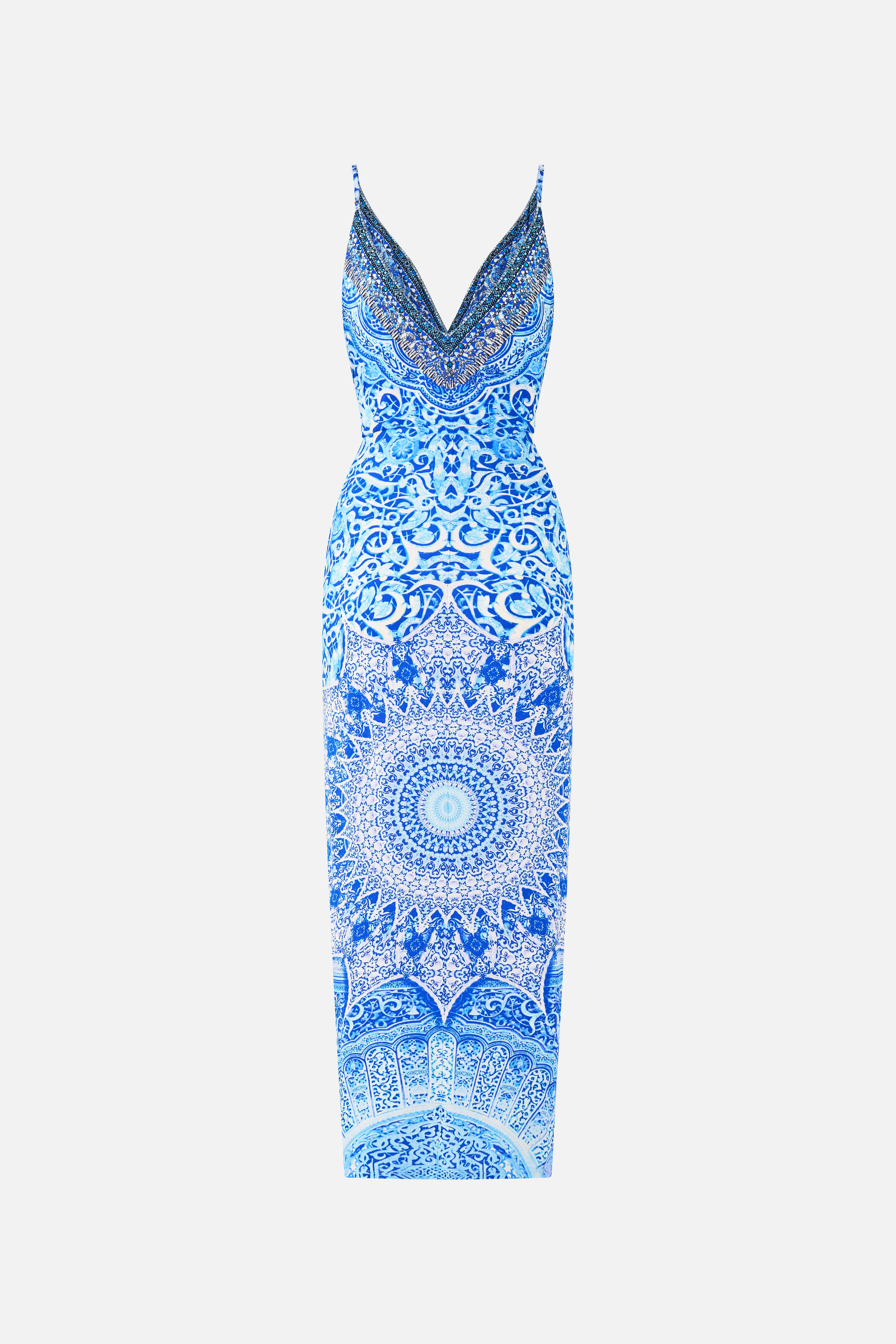 STRAPPY DRESS WITH TWIST FRONT - 2