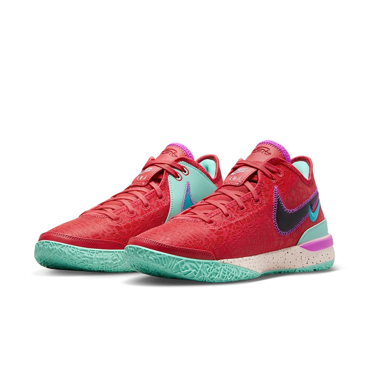 Nike Zoom LeBron Nxxt Gen EP 'Track Red Emerald Rise' DR8788-600 - 2