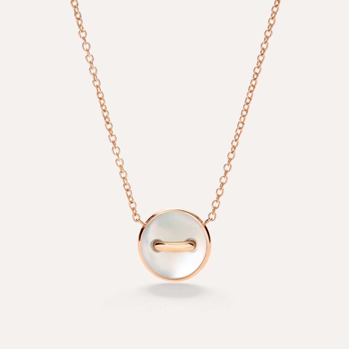 Pom Pom Dot Necklace with pendant - 3