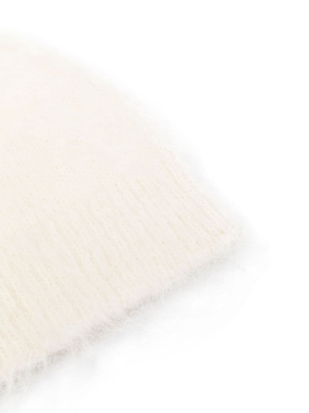 brushed-effect knitted beanie - 2