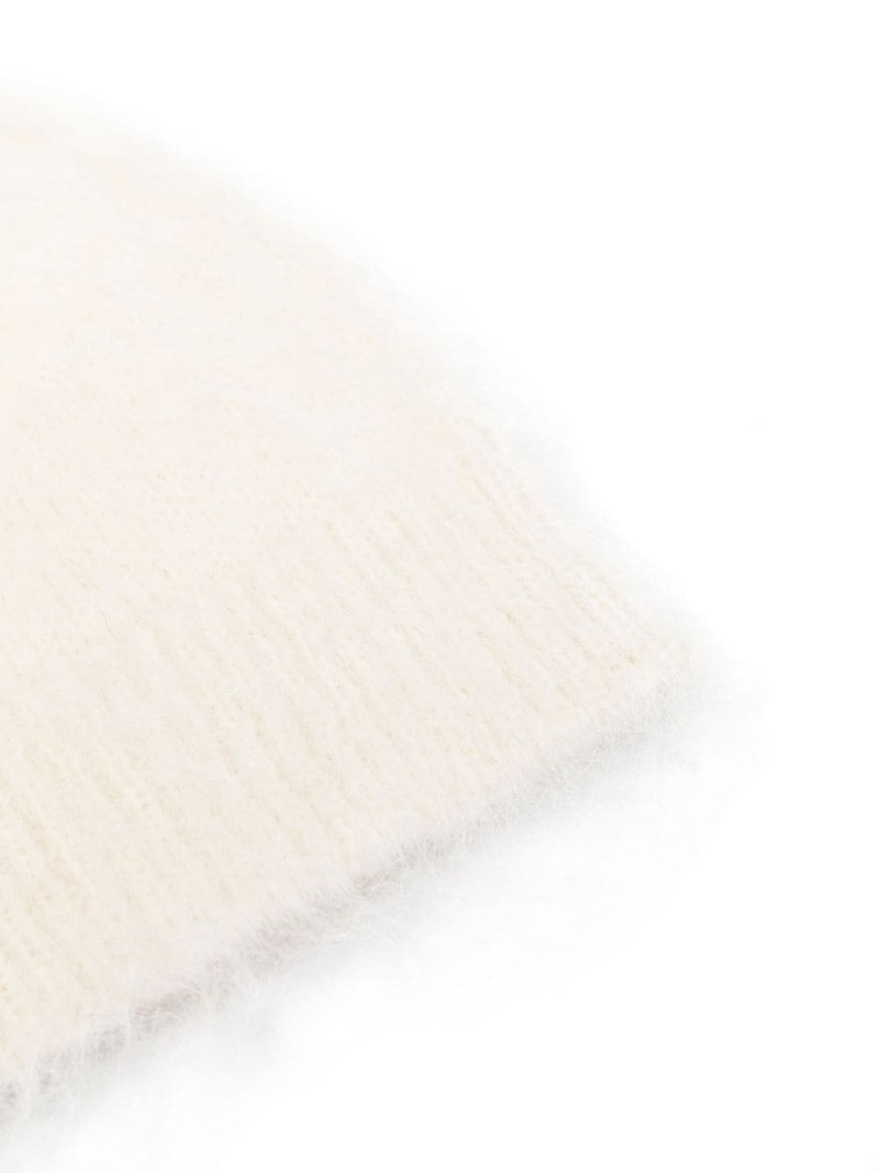 Jil Sander brushed-effect knitted beanie outlook