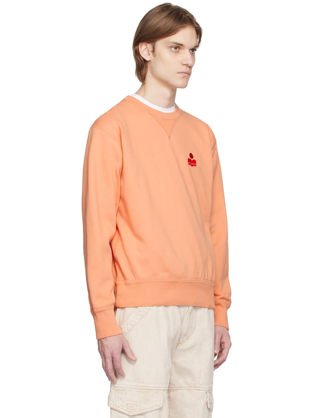 Orange Mike Sweatshirt - 2