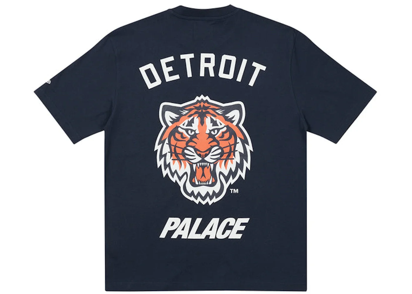 Palace x Detroit Tigers New Era T-shirt Navy - 1