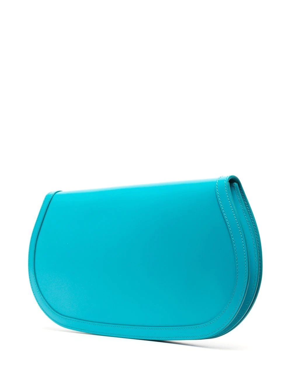 oversized logo clutch bag - 3