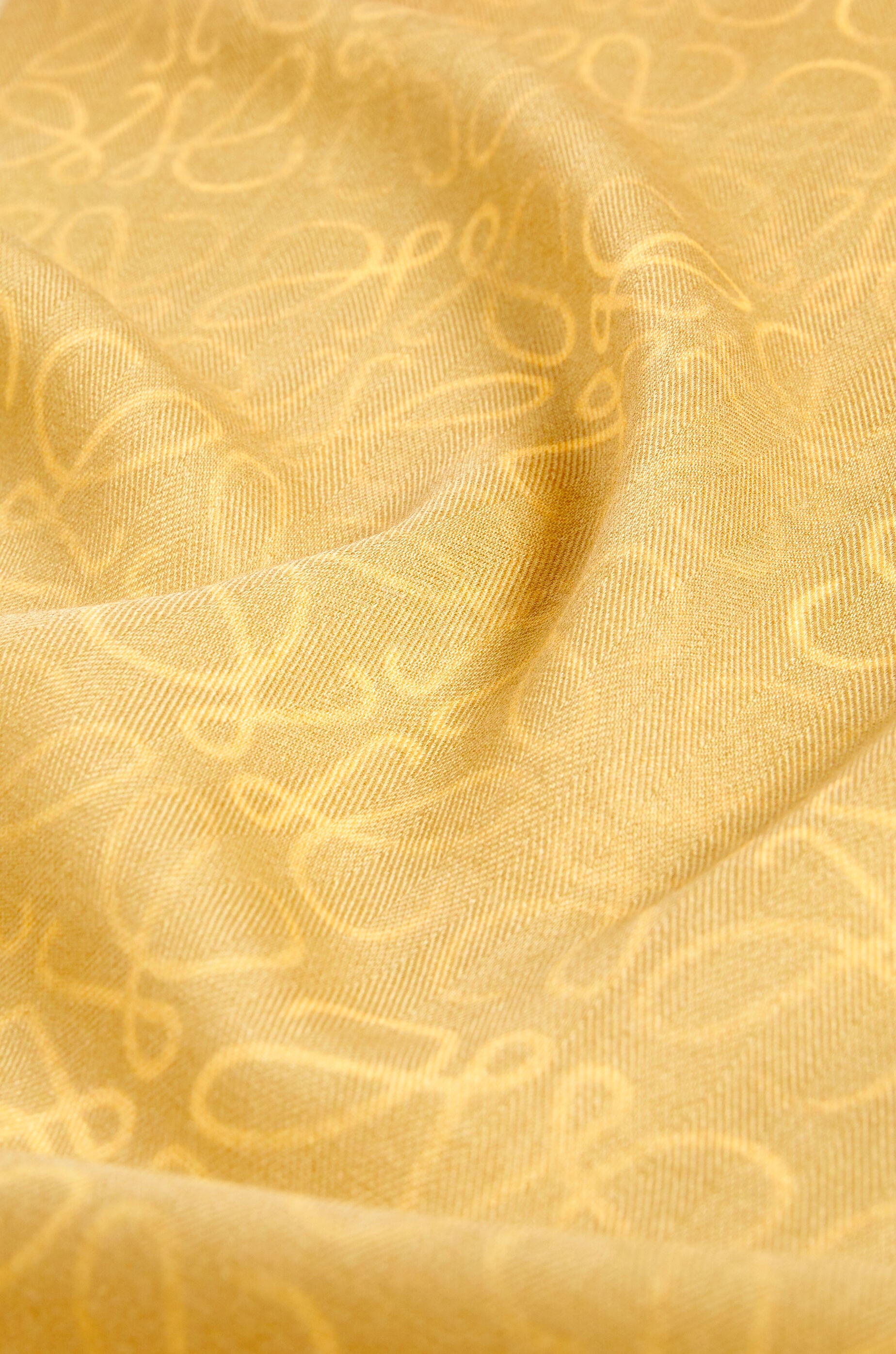 Cyanotype scarf in wool, silk and cashmere - 3