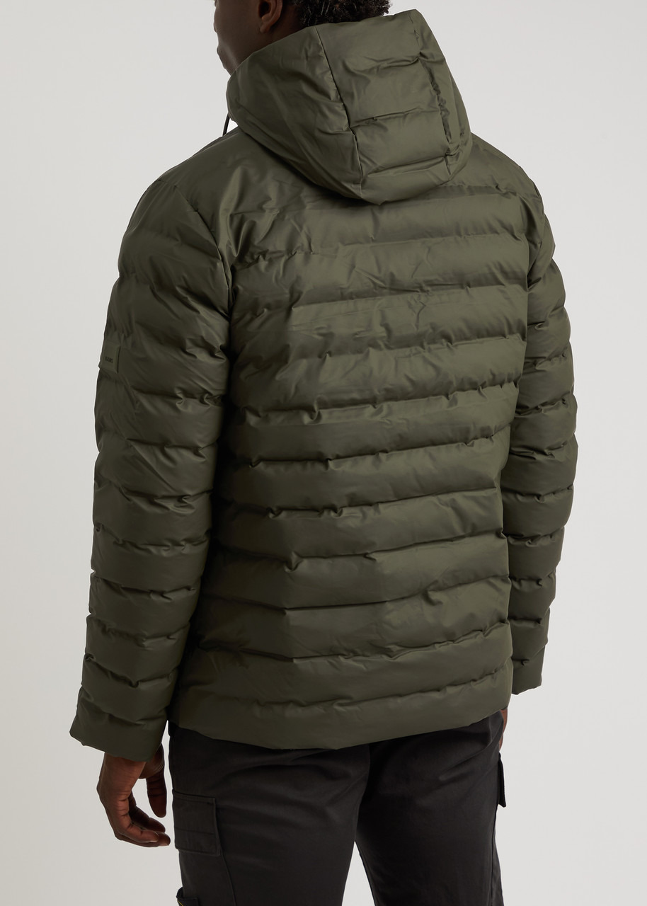 Rains Lohja Quilted Rubberised Jacket - 3