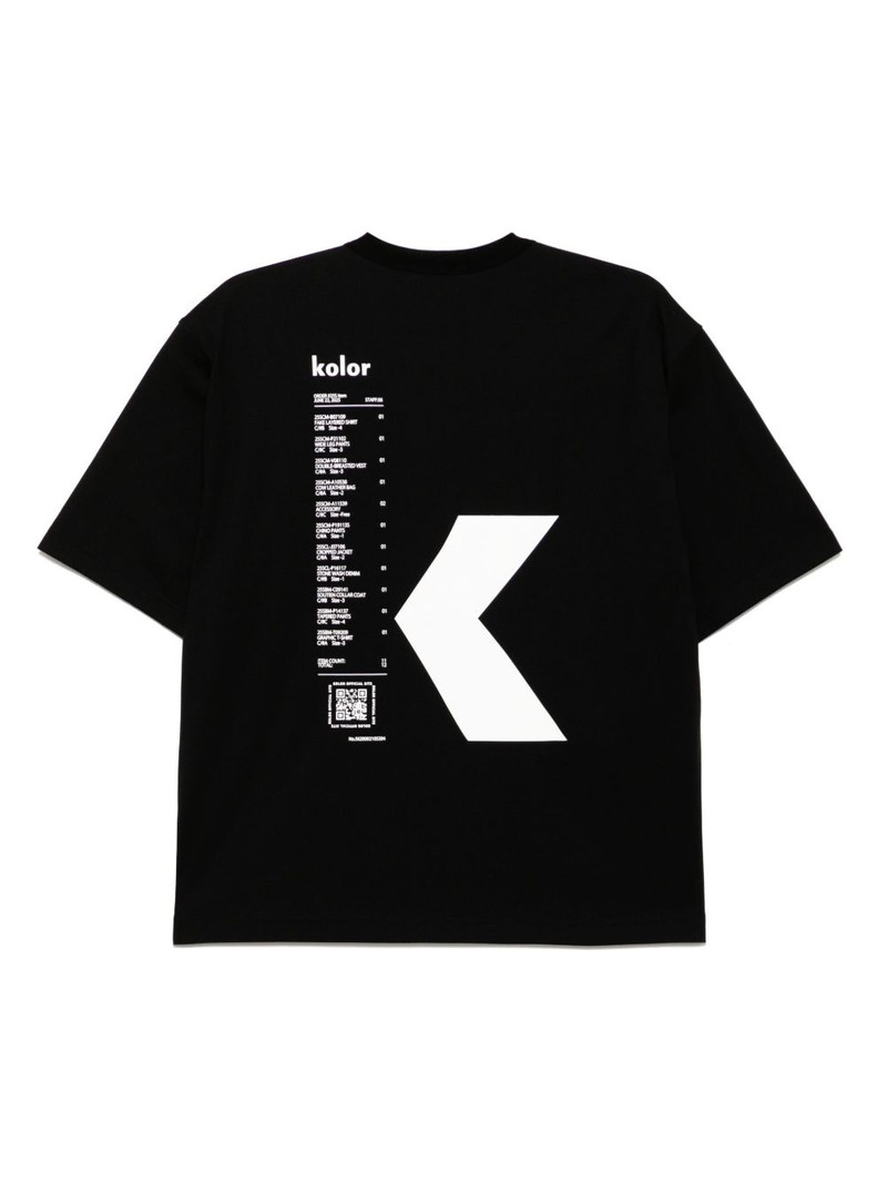 Kolor graphic-print T-shirt outlook