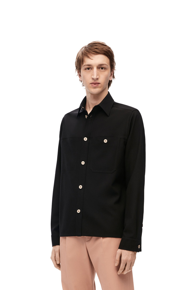 Overshirt in wool 3