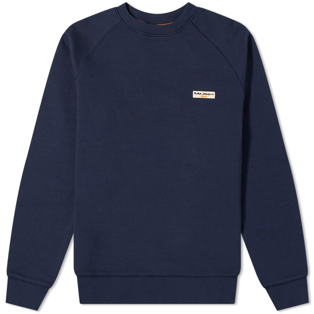 Nudie Samuel Logo Crew Sweat - 1