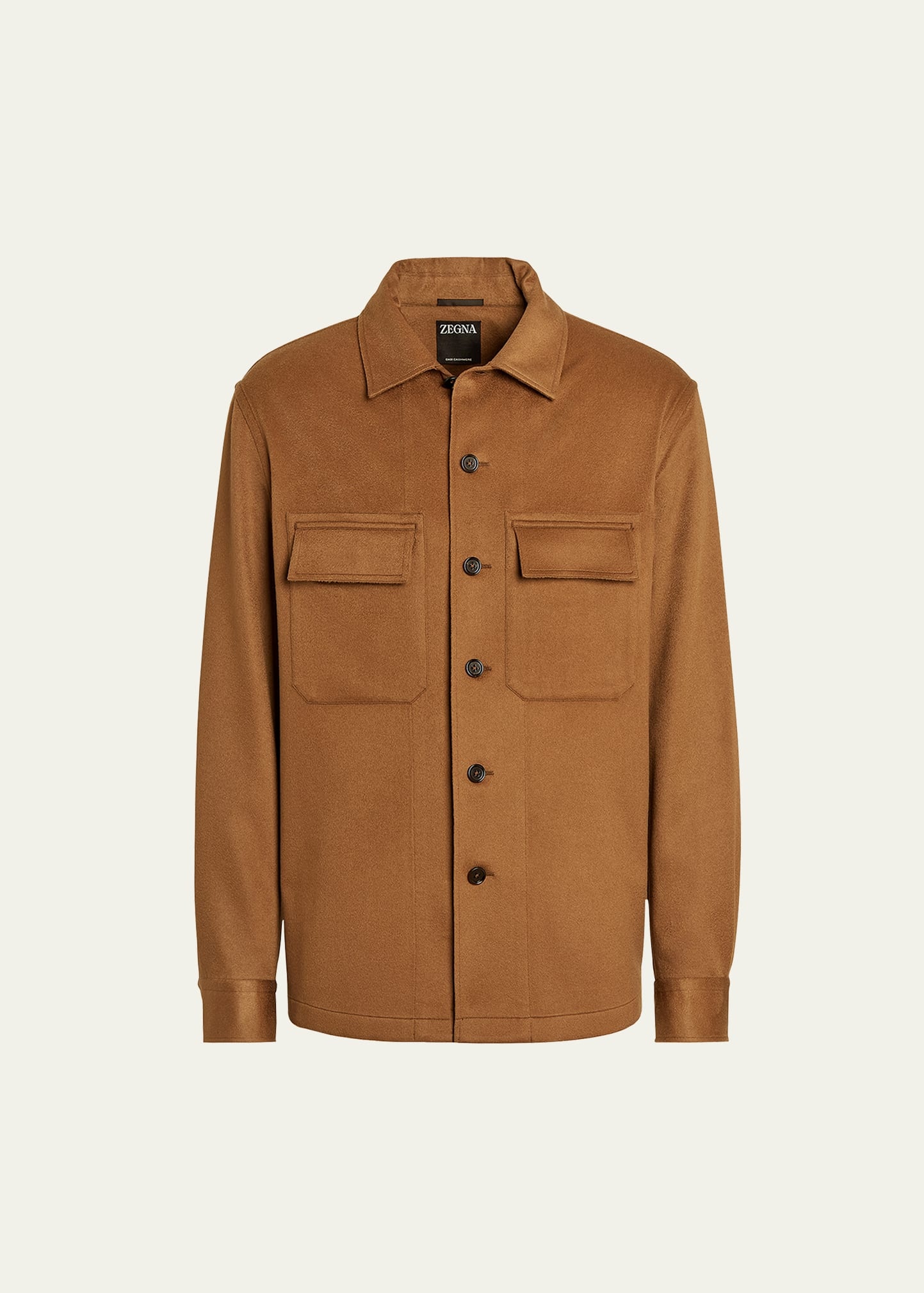 Men's Cashmere Overshirt - 5