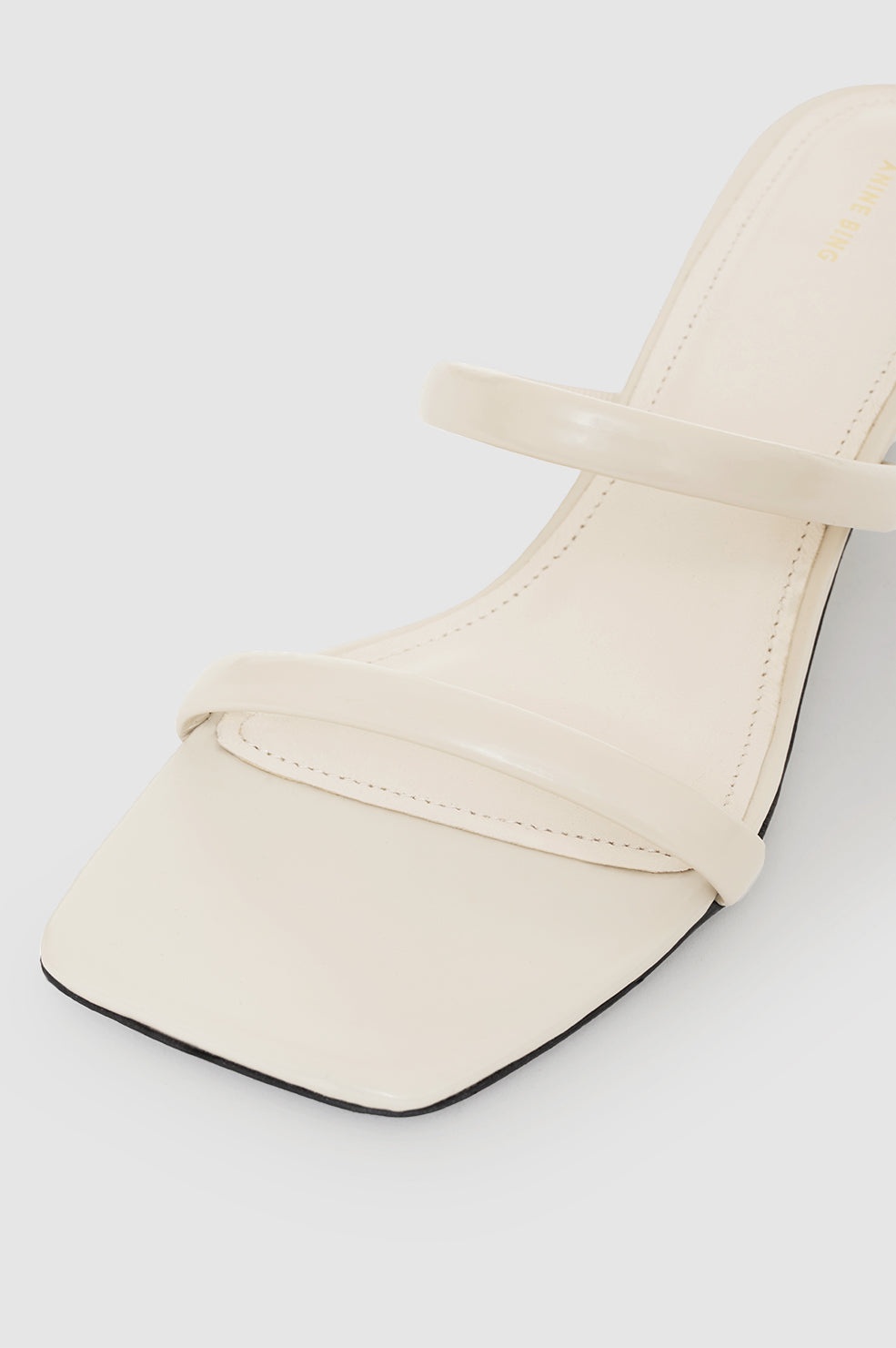 Hilda Mule Sandals - Bone - 5