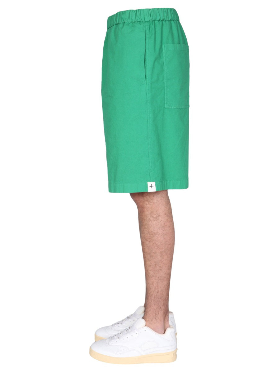 Jil Sander Men Relaxed Fit Bermuda - 3