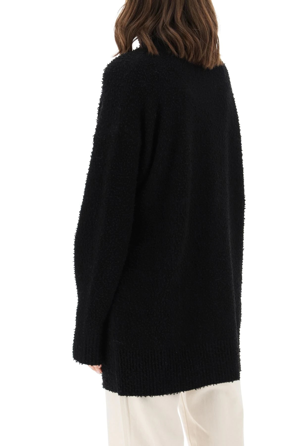 ANGORA AND WOOL TURTLENECK PULLOVER - 4