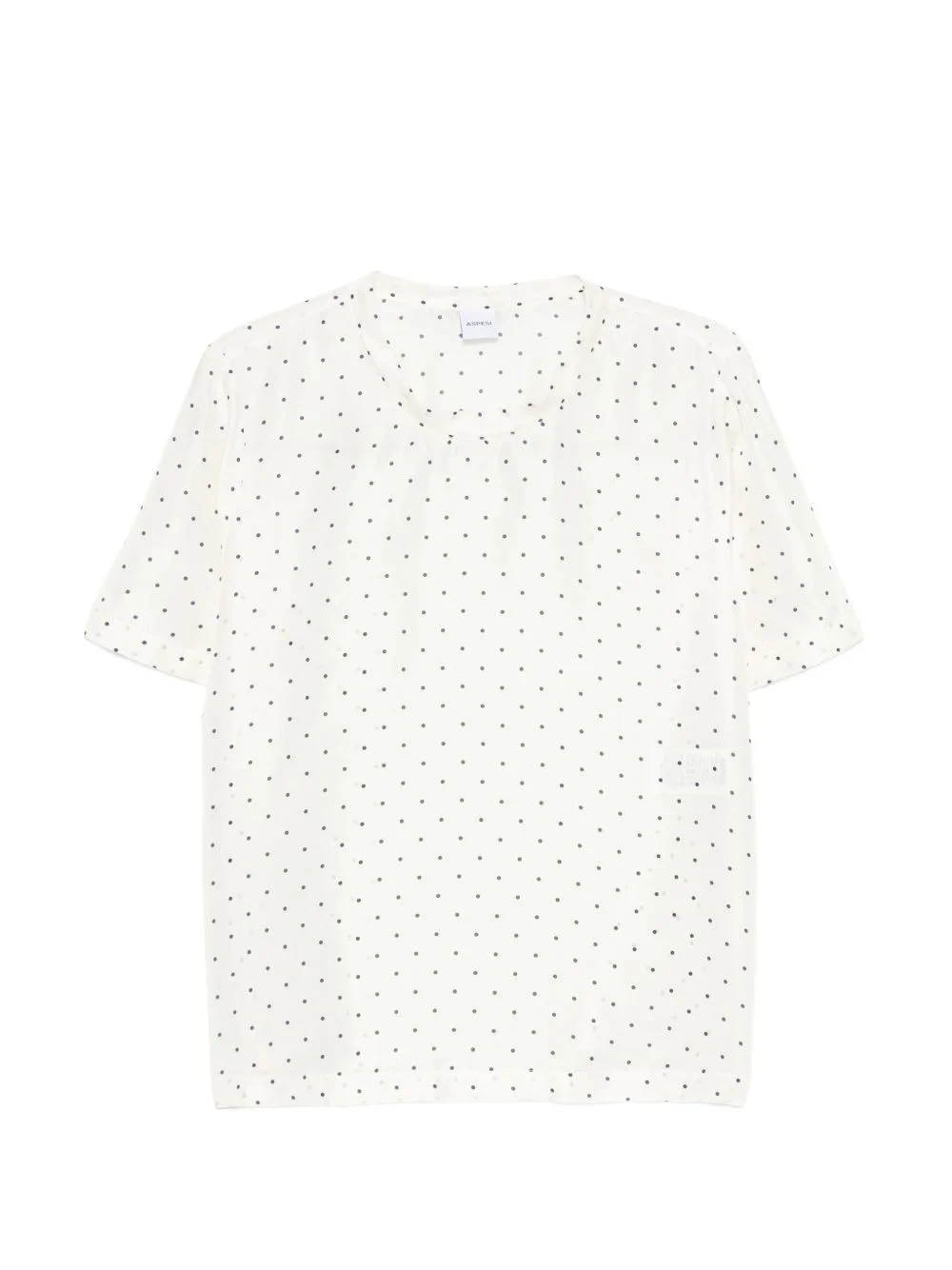 polka dot top - 1