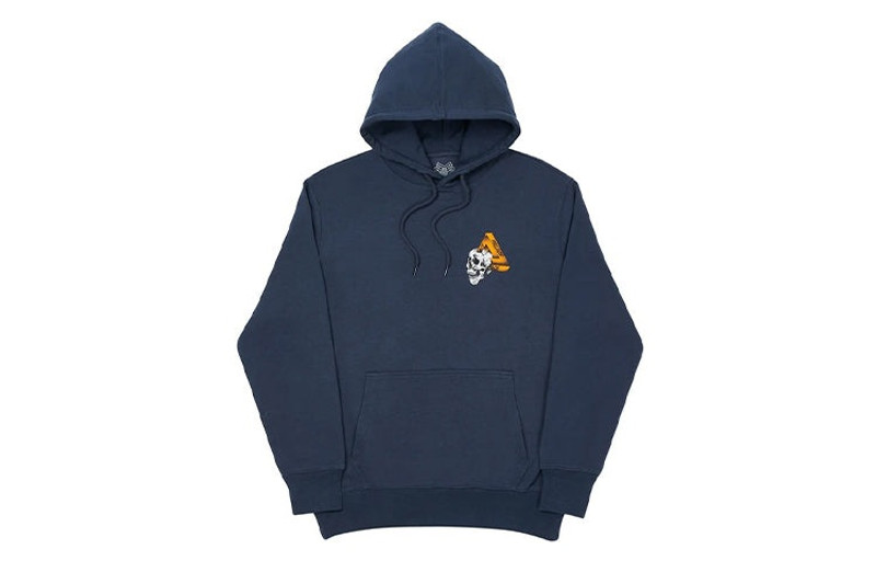 PALACE PALACE Cozy Loose Unisex Blue P19HD036 outlook