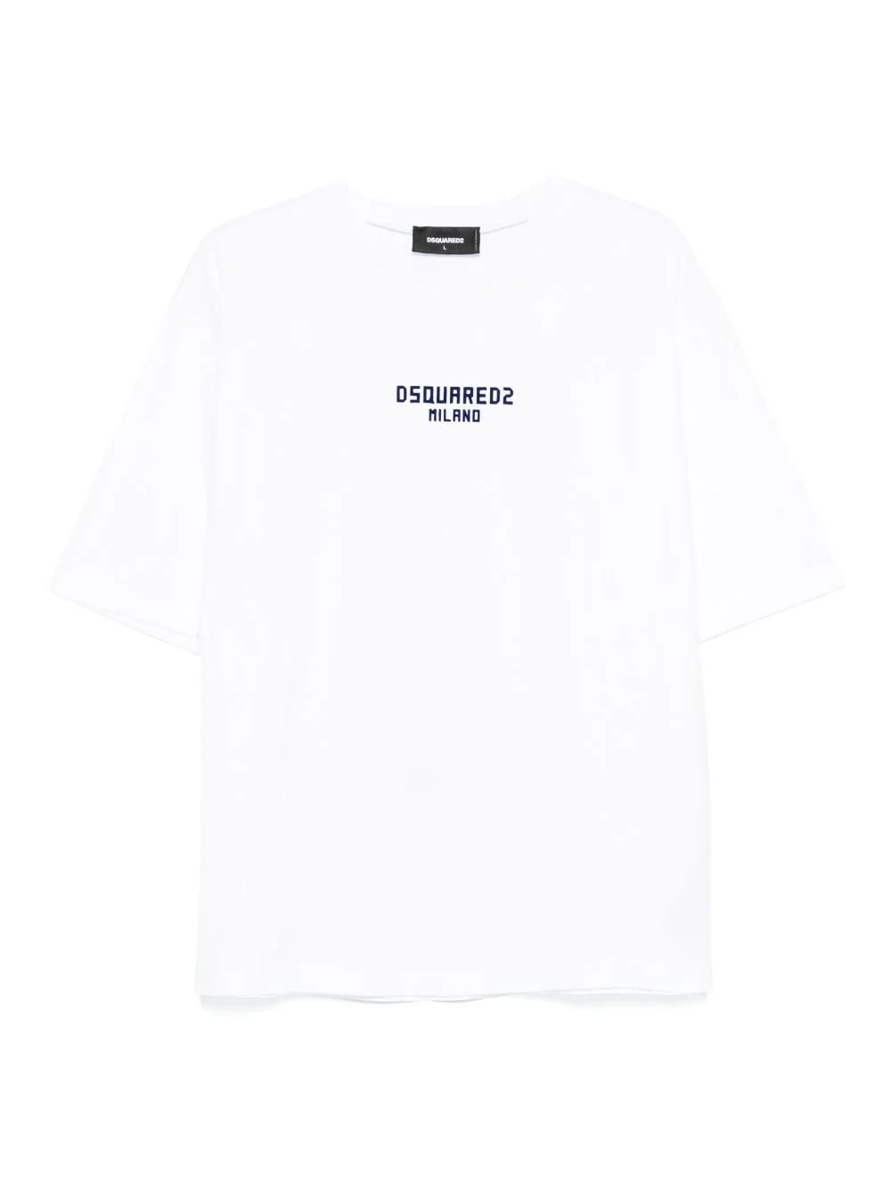 logo-embroidered T-shirt - 1