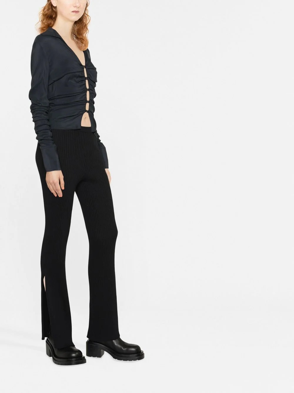 Soffio cut-out shirt - 4