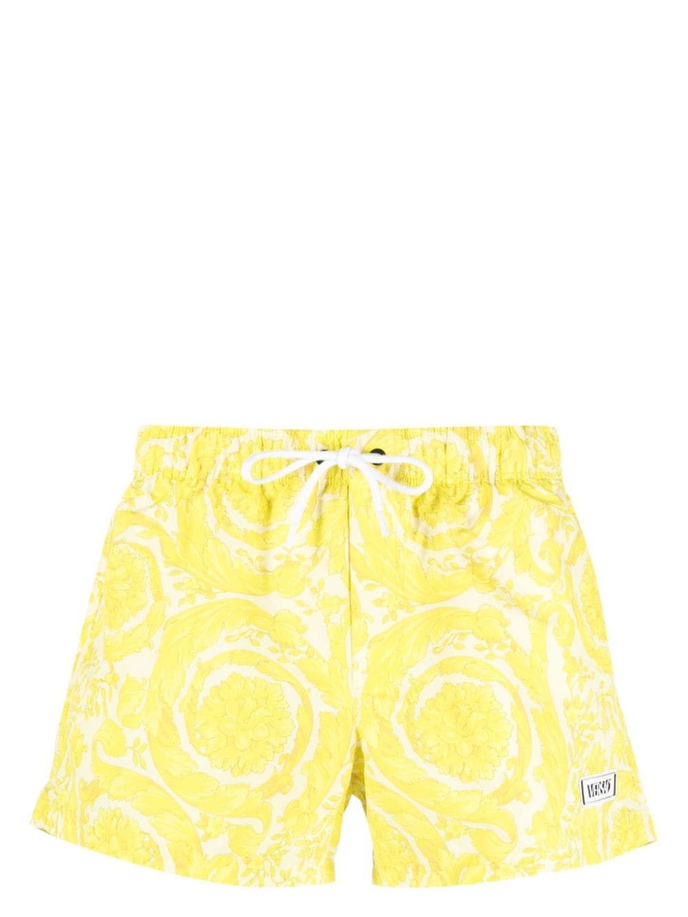 Barocco-print swim shorts - 1