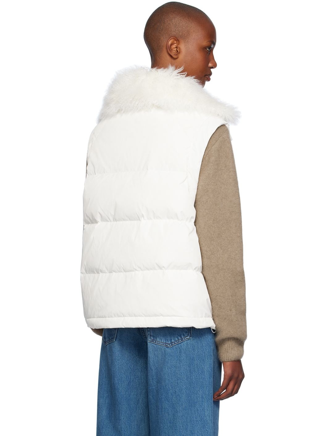 White Ultralight Down Jacket - 3