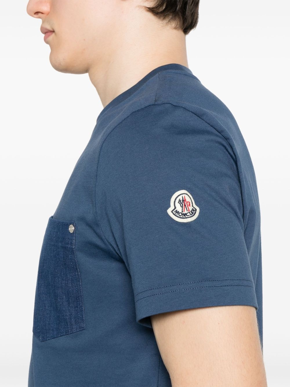 logo-patch T-shirt - 4