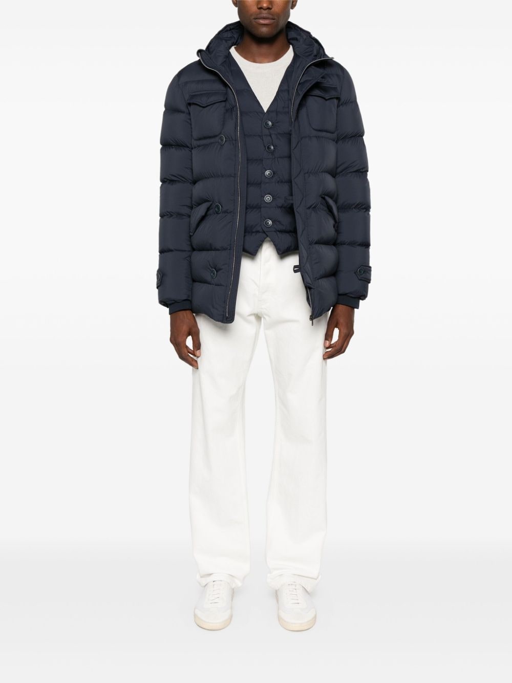 L'Eskimo hooded down jacket - 2