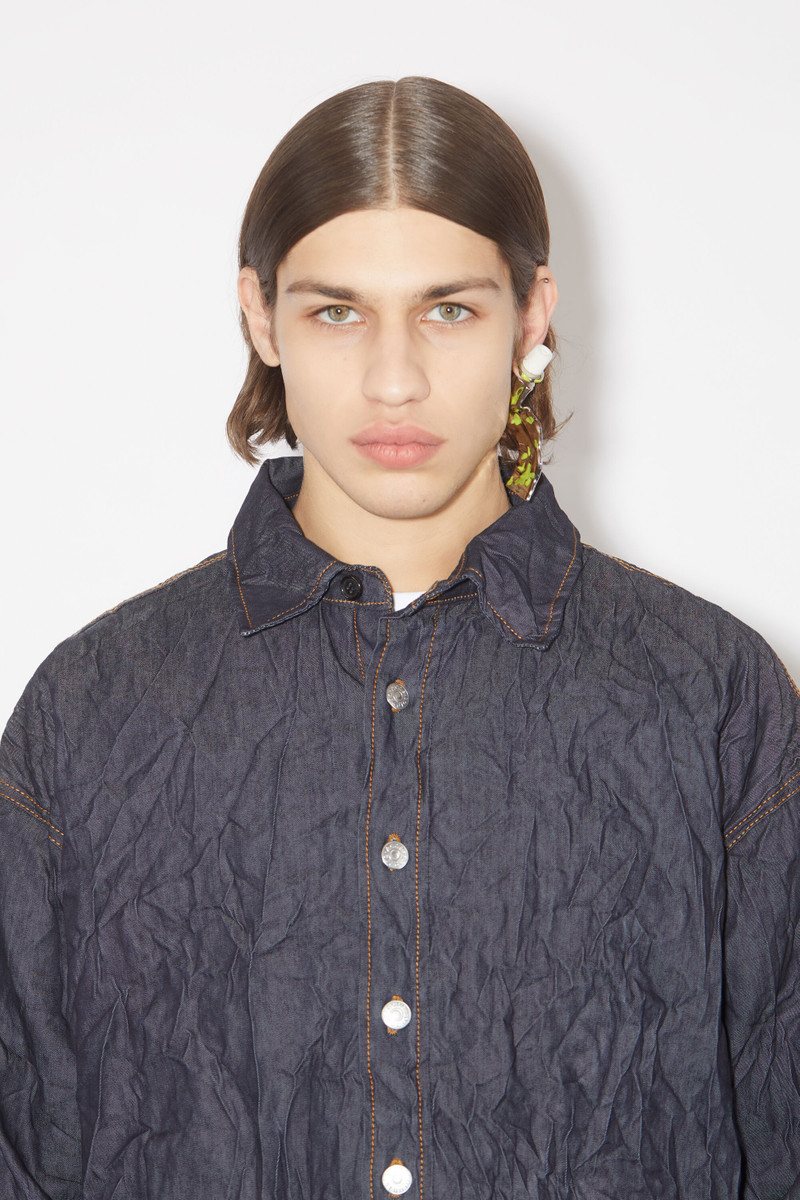 Paint tube earring - Silver/yellow 3