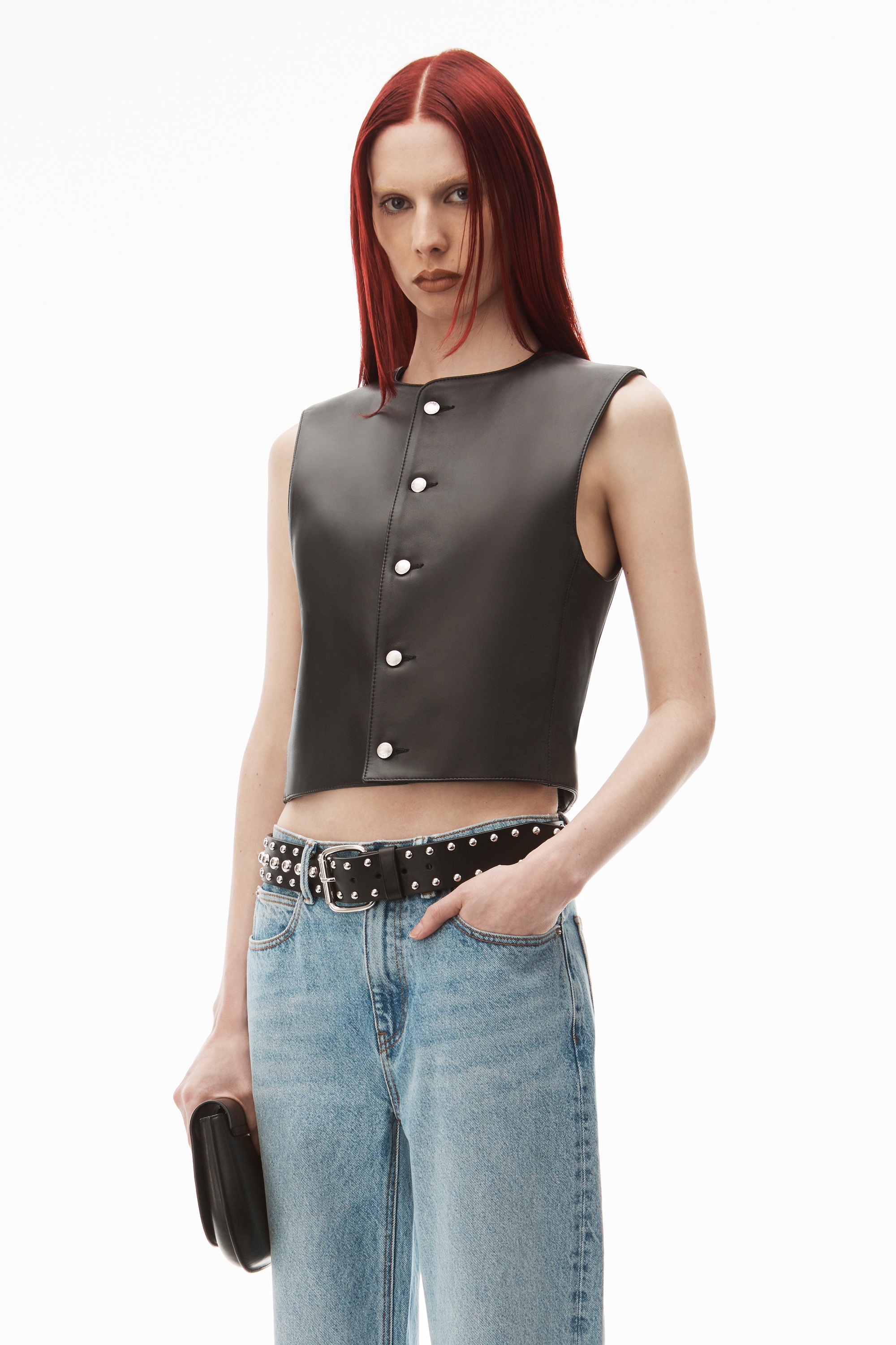 EZ MID-RISE STRAIGHT-LEG JEAN IN DENIM - 6