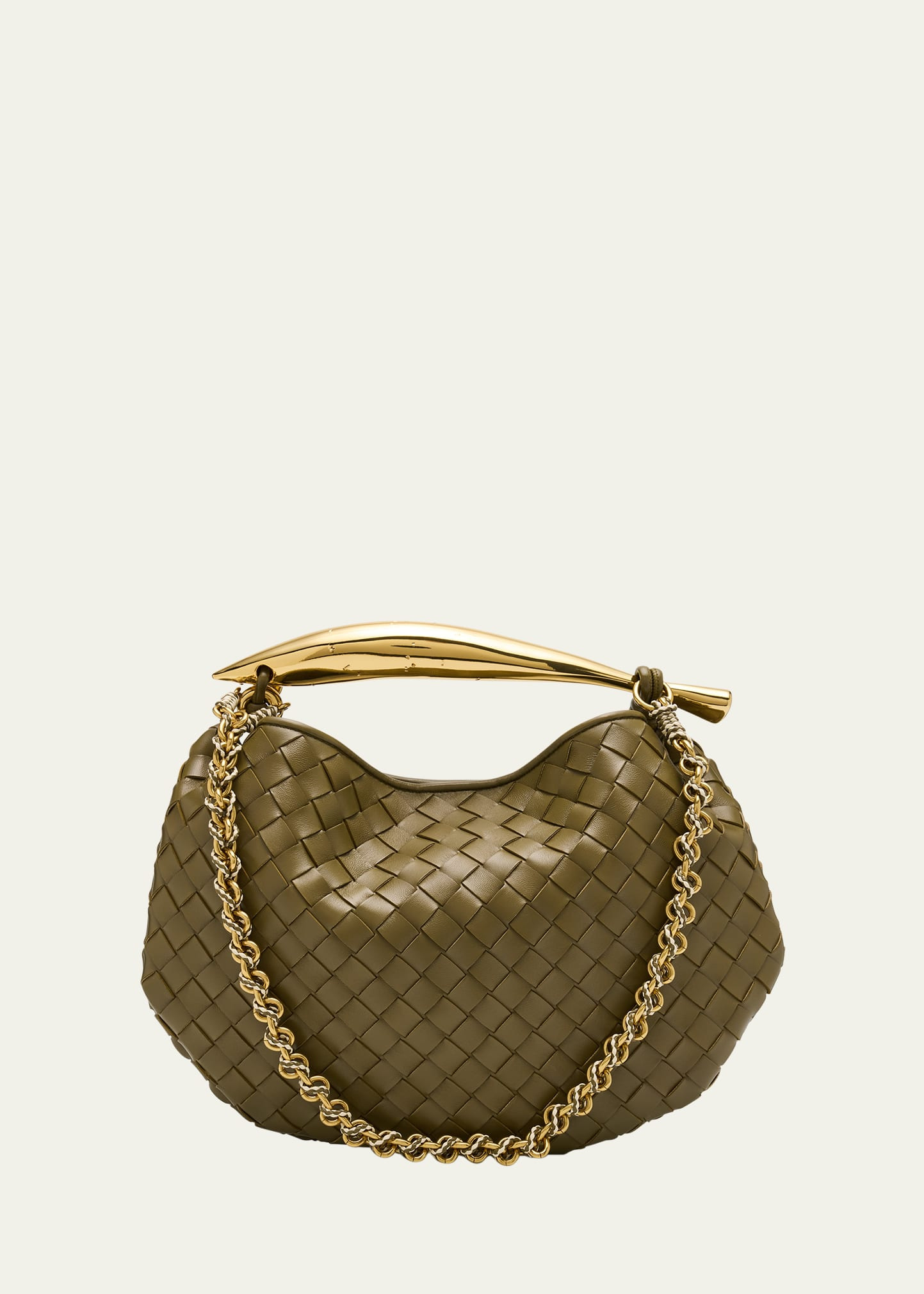 Sardine Small Nappa Leather Top-Handle Bag - 1