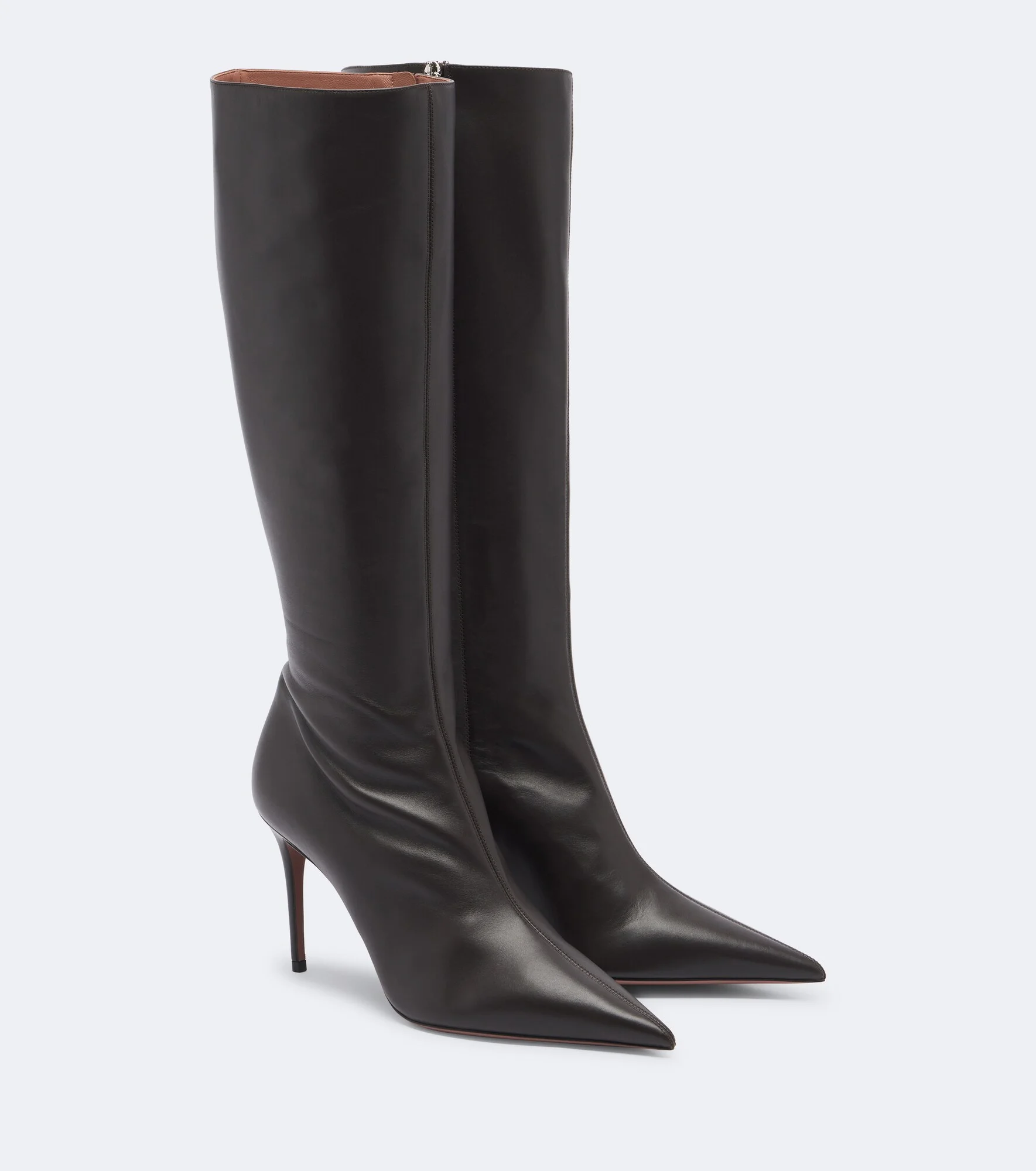 Vera leather knee-high boots - 1