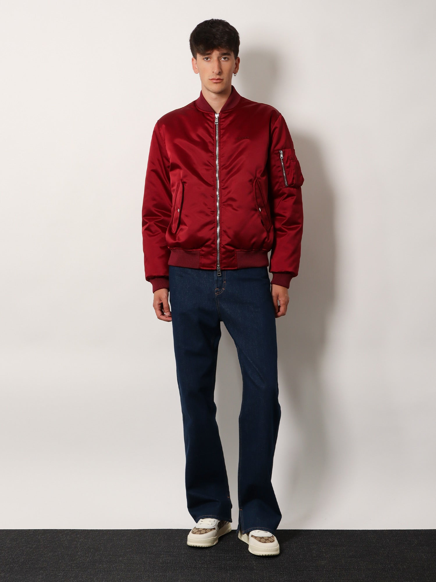 Gucci Nylon Bomber Jacket - 2