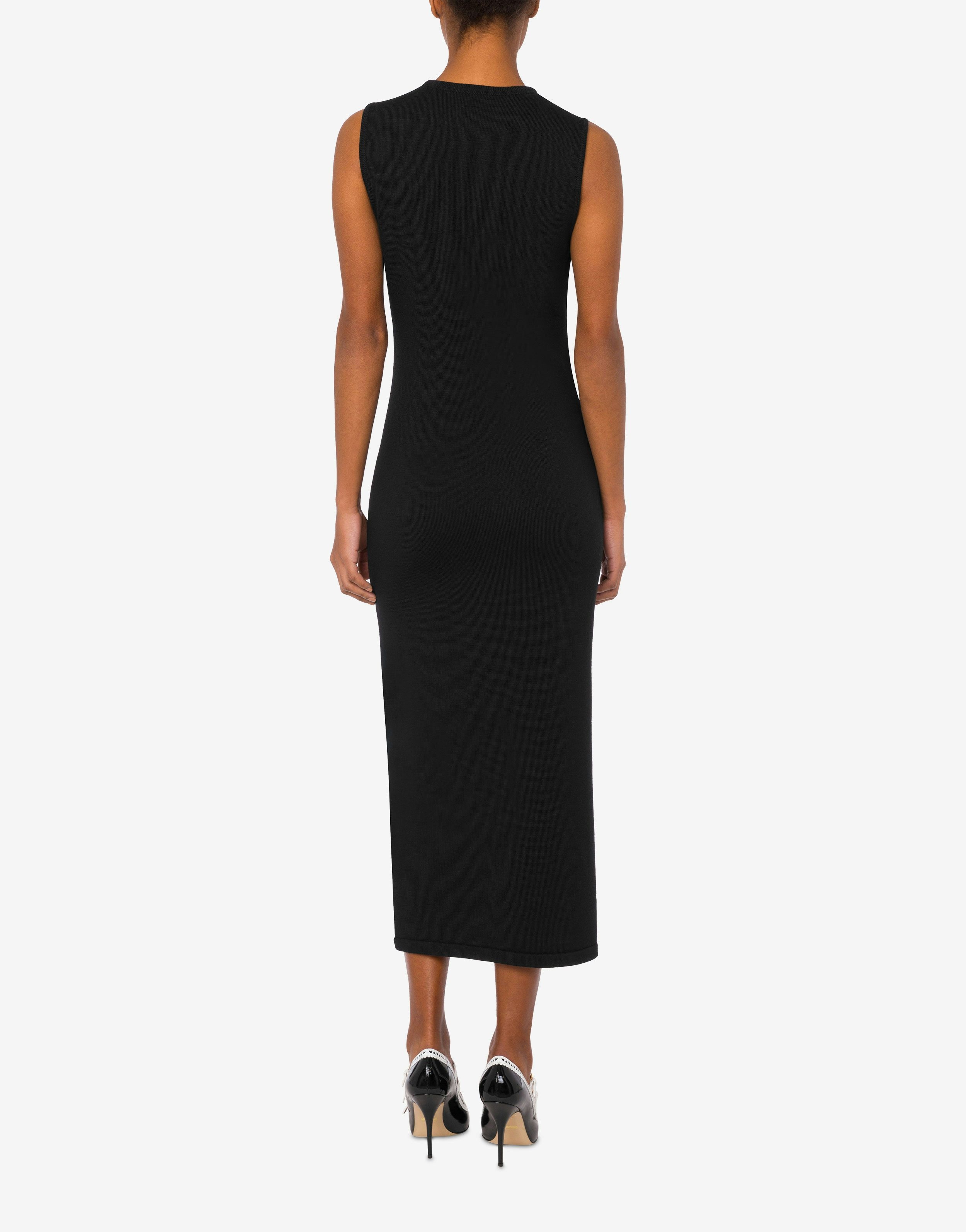 MERINO WOOL LONG DRESS - 3