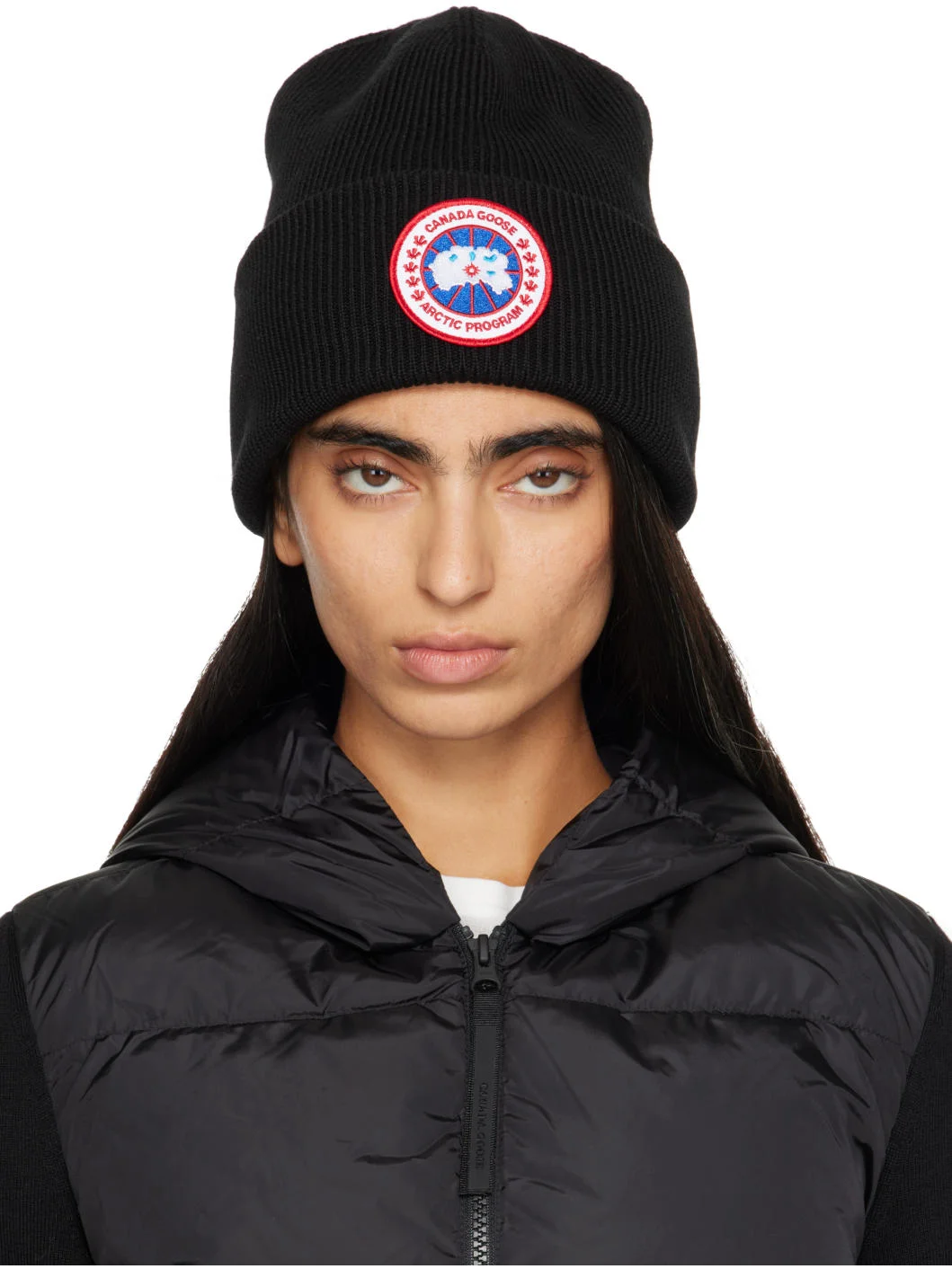 Black 'Arctic Toque' Beanie - 1