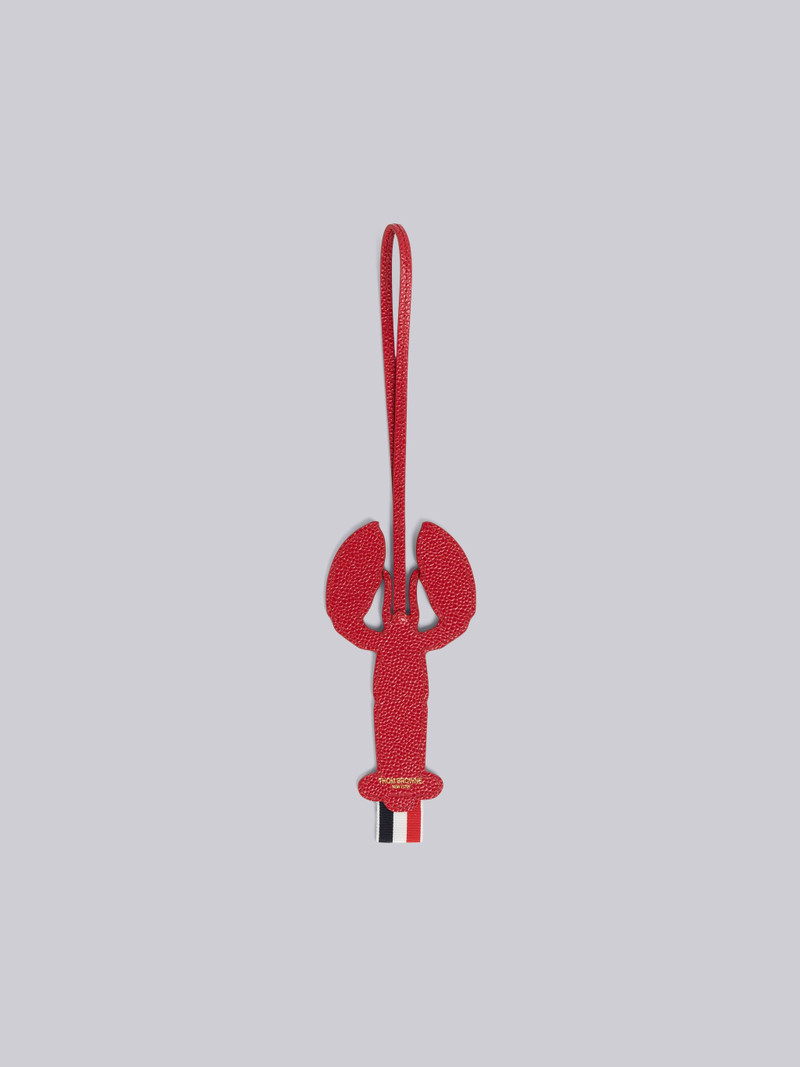 Pebble Grain Leather Lobster Charm 3