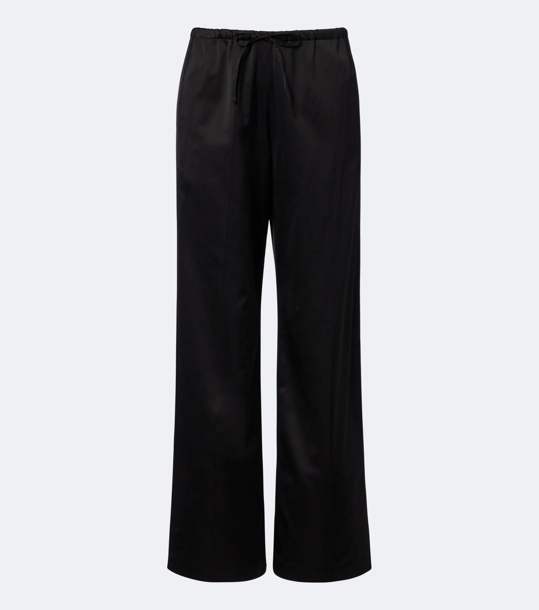 Satin wide-leg pants - 1