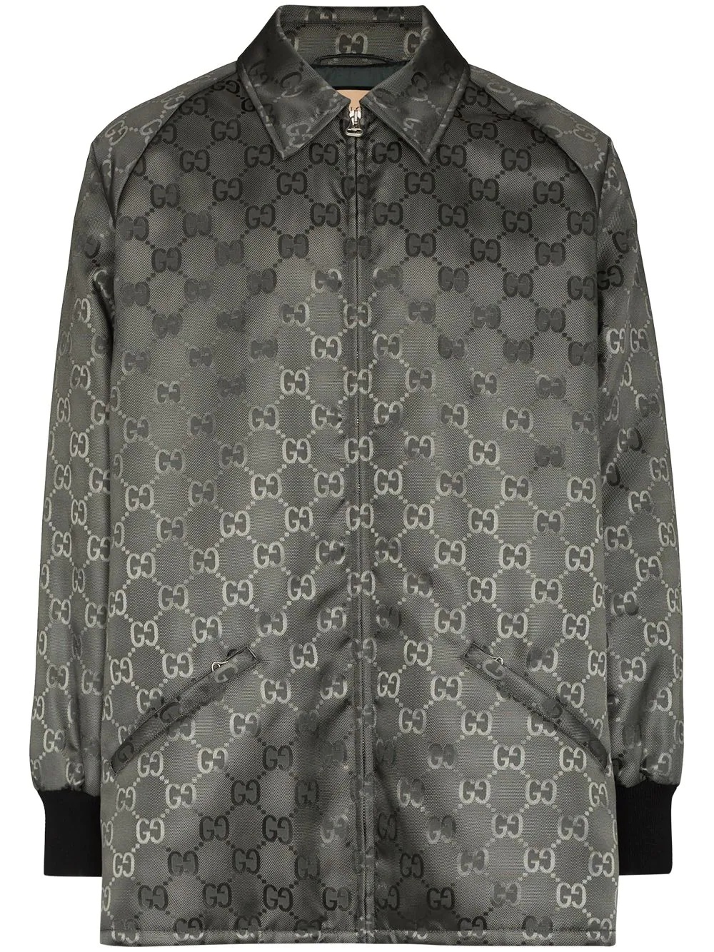 Off the Grid GG Supreme print nylon jacket - 1