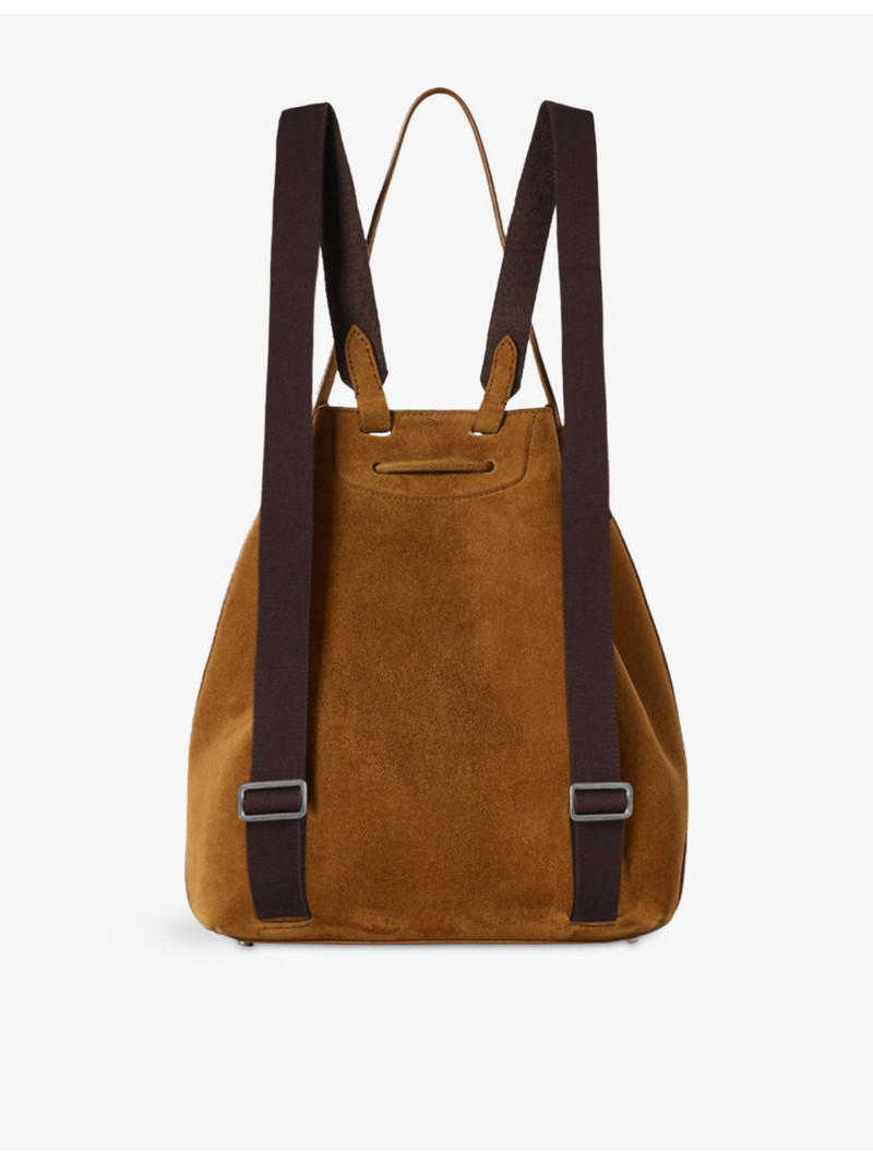 9 Drawstring Suede Backpack 3