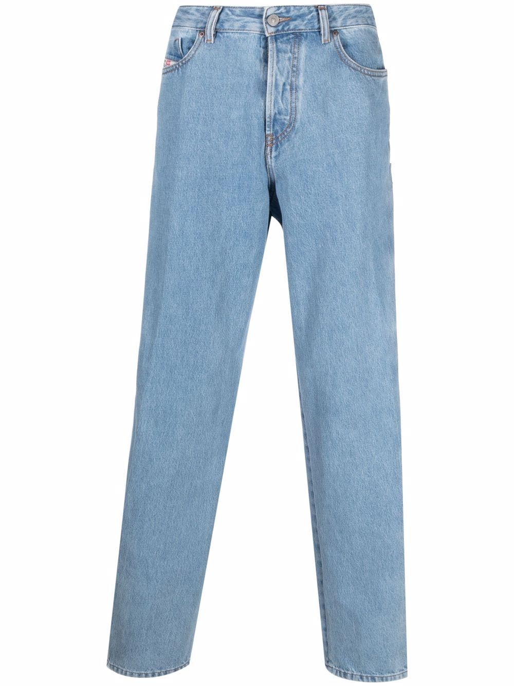 1955 zipped straight-leg jeans - 1