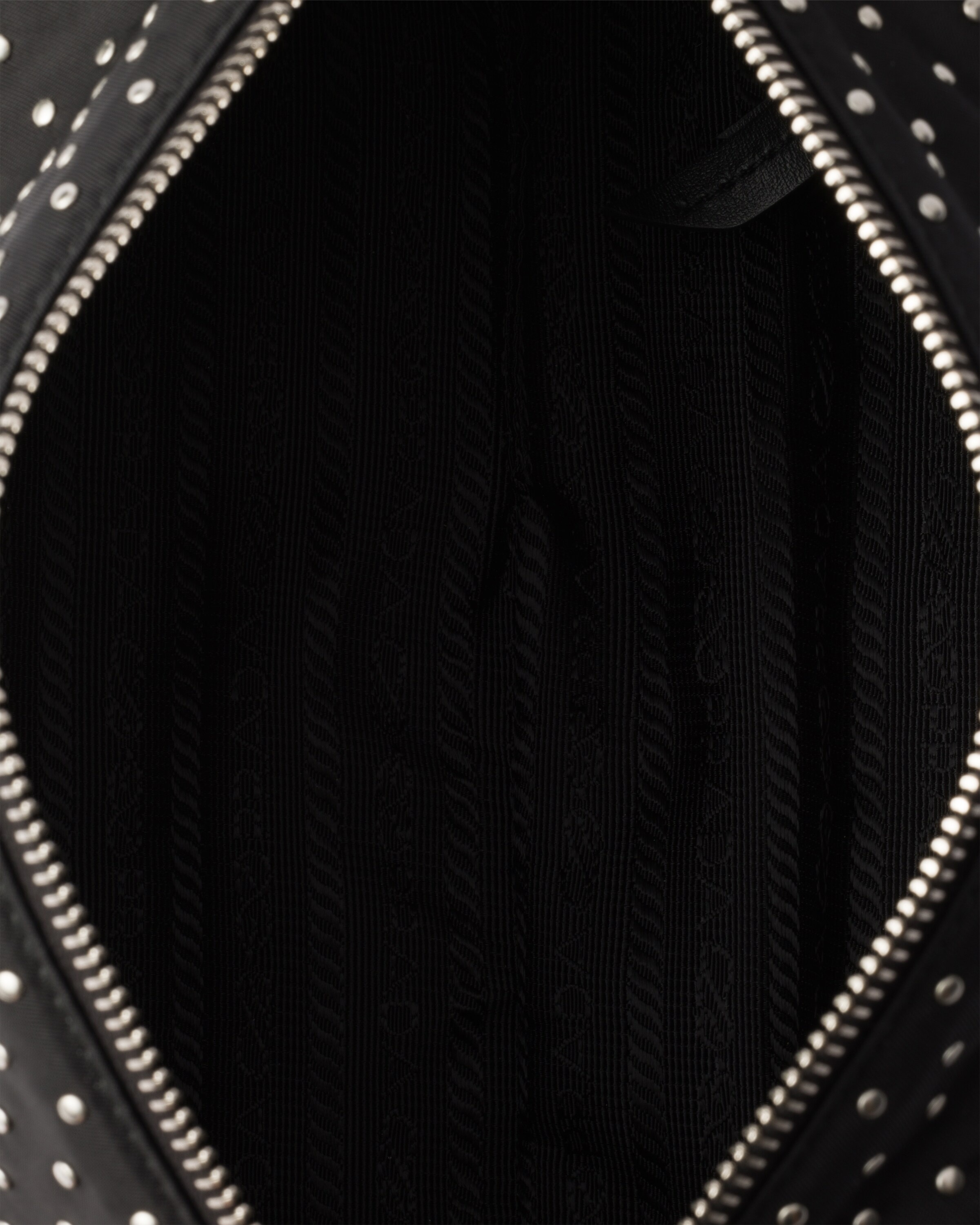 Re-Nylon bag with studs - 4