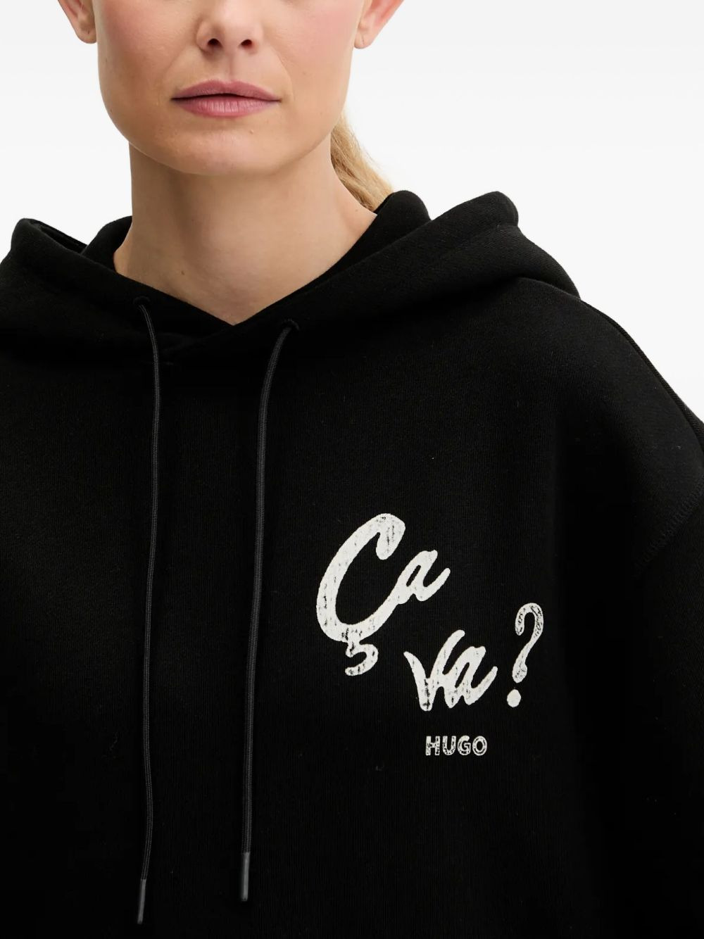 graphic-print hoodie - 4